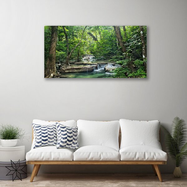 Obraz Canvas Lesné les príroda 100x50 cm