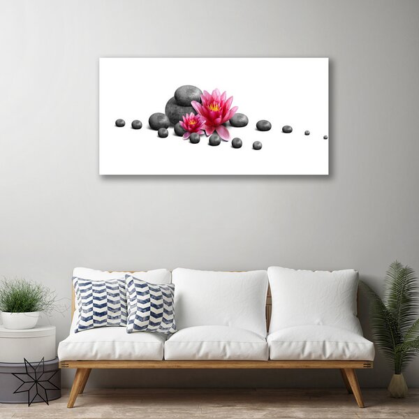 Obraz na plátne Kvet kamene umenie 100x50 cm