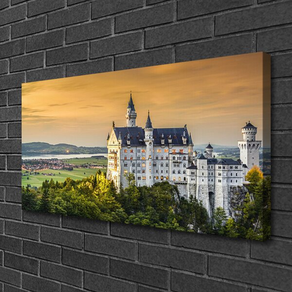 Obraz na plátne Palác hory príroda 100x50 cm