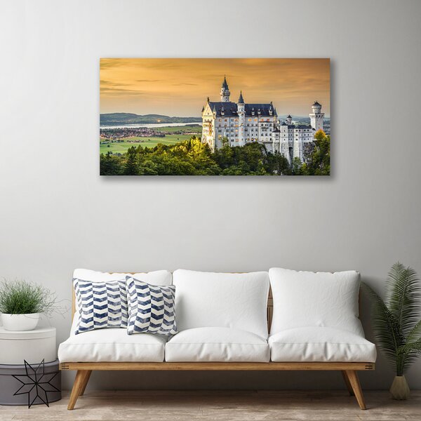 Obraz na plátne Palác hory príroda 100x50 cm