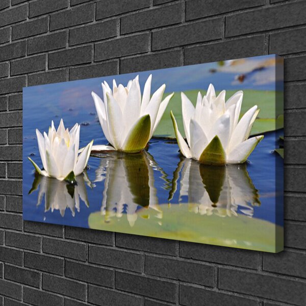 Obraz na plátne Kvety rastlina 100x50 cm