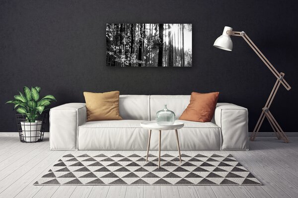 Obraz na plátne Les príroda 100x50 cm