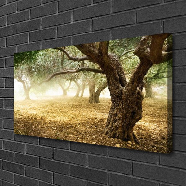 Obraz na plátne Strom tráva príroda 100x50 cm