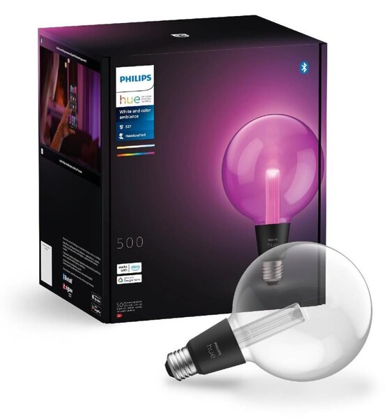 LED RGBW Stmievateľná žiarovka Philips Hue White And Color Ambiance E27/6,8W/230V