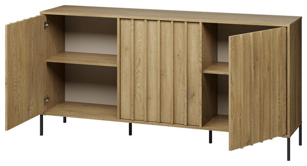 ŠIROKÁ KOMODA, dub, 180/88,2/40 cm MID.YOU - Online Only drobný nábytok, Online Only