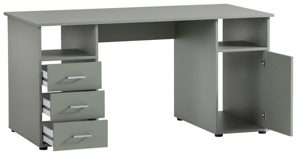 PÍSACÍ STÔL, petrolejová, 150/70/70 cm MID.YOU - Online Only kancelárie, Online Only