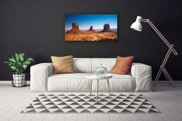 Obraz Canvas Púšť hory príroda 100x50 cm