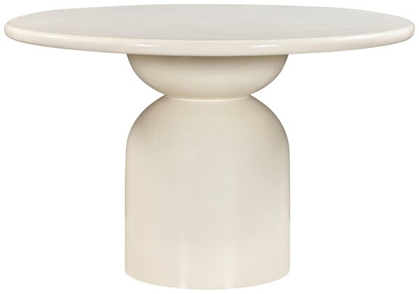 JEDÁLENSKÝ STÔL, mangové drevo, biela, 120/120/76 cm P & B - Stoly, Online Only