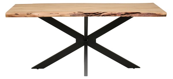 JEDÁLENSKÝ STÔL, akácia, čierna, farba akácie, 180/90/76 cm P & B - Online Only jedálne, Online Only