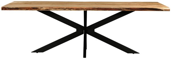 JEDÁLENSKÝ STÔL, akácia, čierna, farba akácie, 240/110/76 cm P & B - Online Only jedálne, Online Only