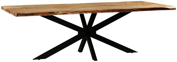 JEDÁLENSKÝ STÔL, akácia, čierna, farba akácie, 240/110/76 cm P & B - Online Only jedálne, Online Only