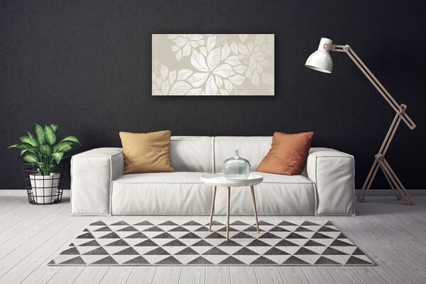 Obraz na plátne Kvety rastlina umenie 100x50 cm