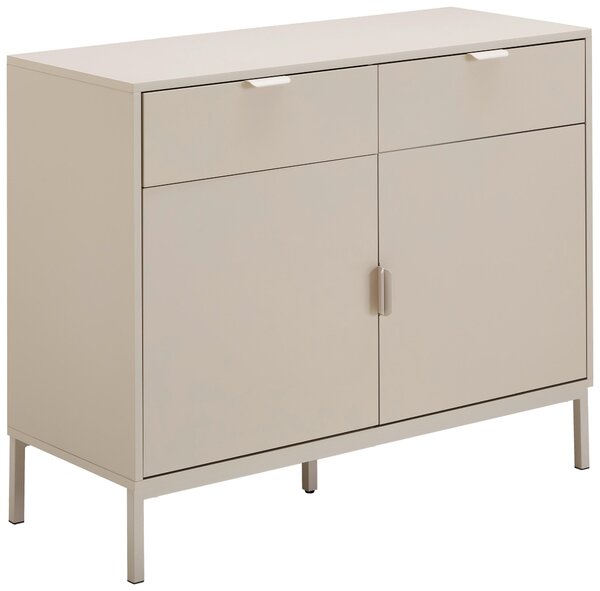 ŠIROKÁ KOMODA, kašmírová, 100/80/40 cm MID.YOU - Online Only drobný nábytok, Online Only