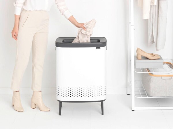 NÁDOBA NA BIELIZEŇ, biela Brabantia - Žehlenie & pranie, Online Only