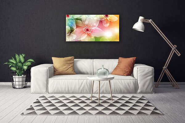 Obraz na plátne Kvet rastlina príroda umenie 100x50 cm