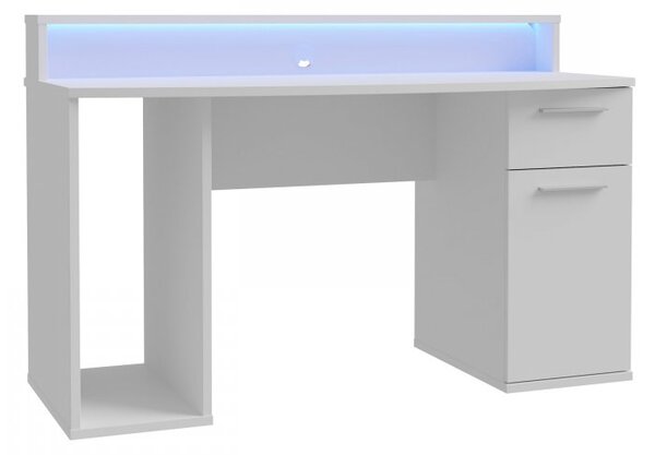 Mirjan24 PC stôl s Ayo LED osvetlením, Farby: čierny mat 5903211080609
