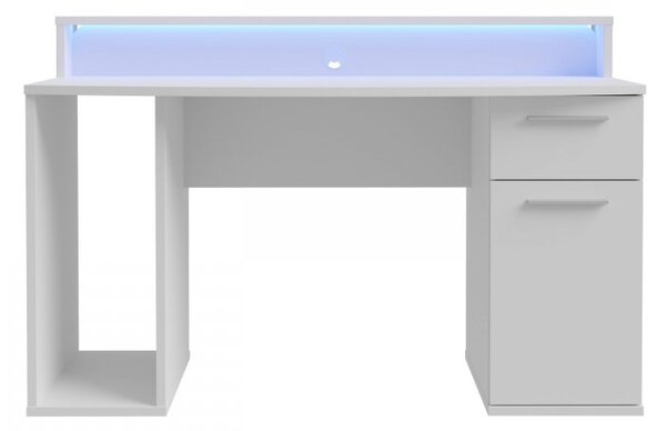 Mirjan24 PC stôl s Ayo LED osvetlením, Farby: čierny mat 5903211080609