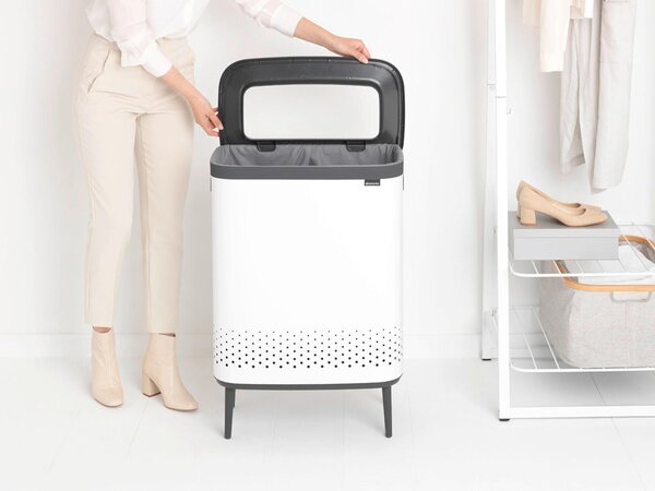 NÁDOBA NA BIELIZEŇ, biela Brabantia - Žehlenie & pranie, Online Only