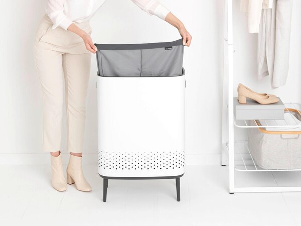NÁDOBA NA BIELIZEŇ, biela Brabantia - Žehlenie & pranie, Online Only
