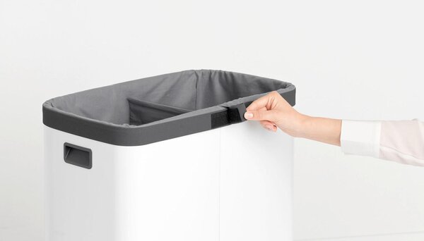 NÁDOBA NA BIELIZEŇ, biela Brabantia - Žehlenie & pranie, Online Only