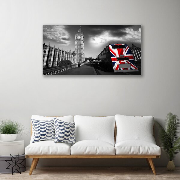 Obraz na plátne Mesto architektúra 100x50 cm