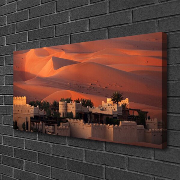Obraz na plátne Mesto architektúra 100x50 cm