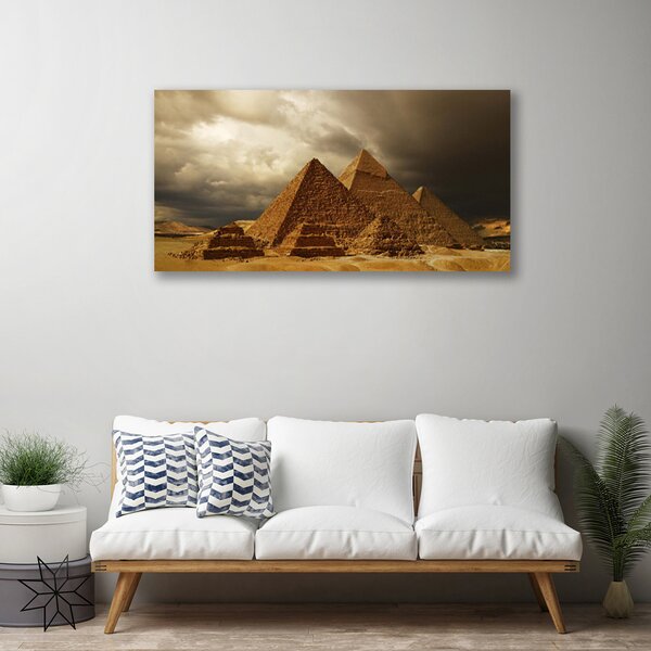 Obraz na plátne Pyramídy architektúra 100x50 cm