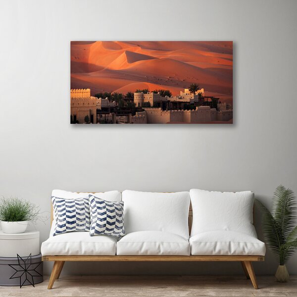 Obraz na plátne Mesto architektúra 100x50 cm