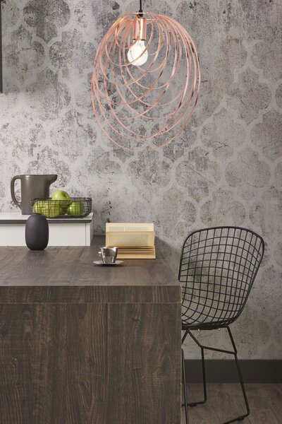 TooLight Stropné svietidlo Geometric II rose gold