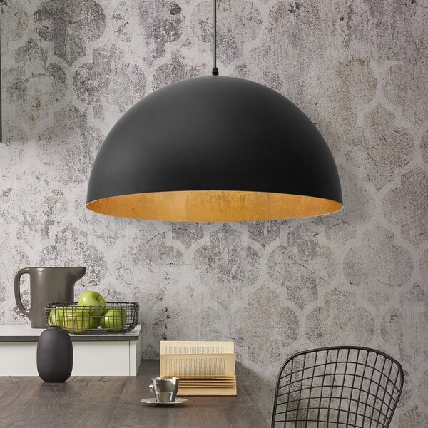 TooLight Stropné svietidlo BORA čierne 50 cm