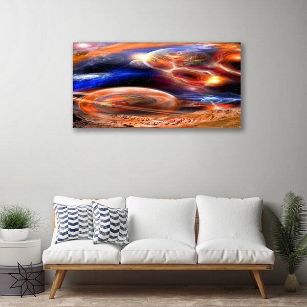 Obraz na plátne Abstrakcie vesmír 100x50 cm