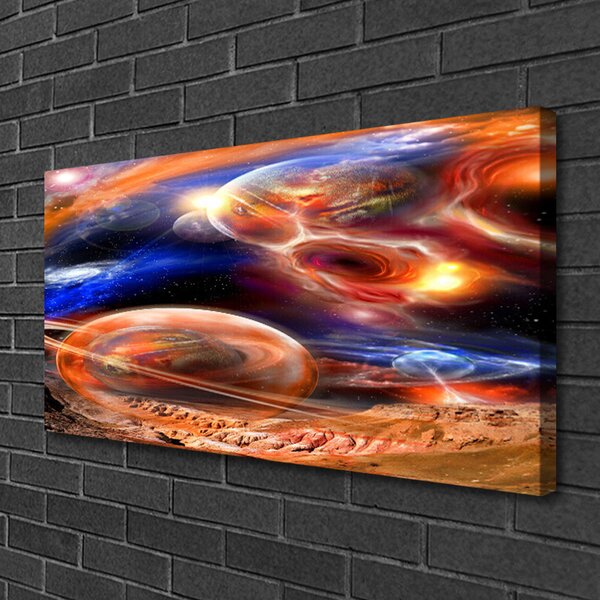 Obraz na plátne Abstrakcie vesmír 100x50 cm