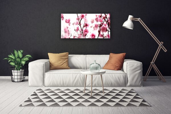 Obraz na plátne Vetvy kvety rastlina 100x50 cm