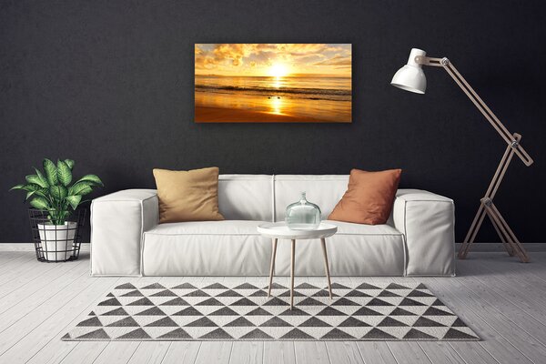 Obraz na plátne More slnko krajina 100x50 cm