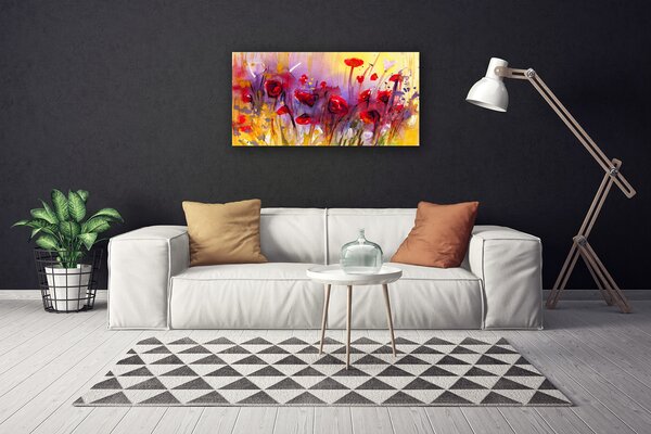 Obraz na plátne Kvety rastlina príroda umenie 100x50 cm