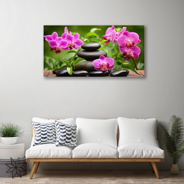 Obraz na plátne Kvet kamene umenie 100x50 cm