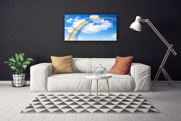 Obraz na plátne Dúha nebo mraky príroda 100x50 cm