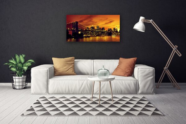 Obraz na plátne Most architektúra 100x50 cm