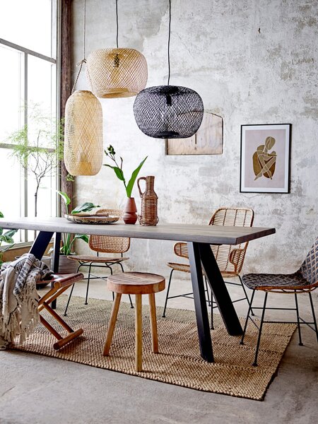 MUZZA STROPNÁ LAMPA BAMBOO OVAL