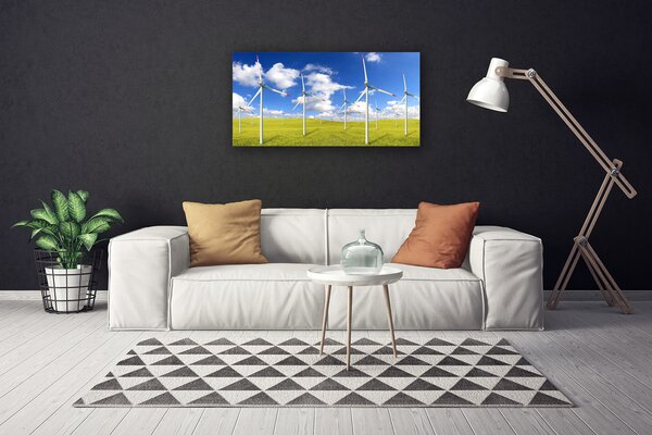 Obraz na plátne Pole architektúra 100x50 cm