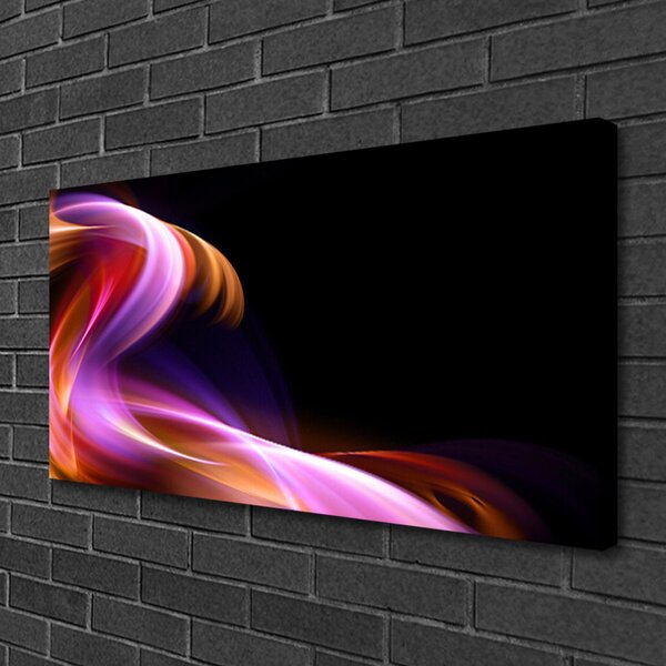 Obraz na plátne Abstrakcie vlna umenie 100x50 cm