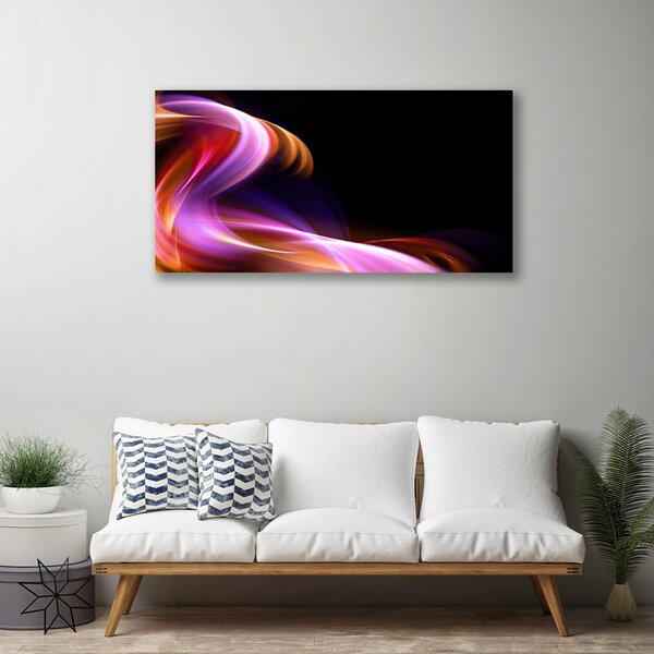 Obraz na plátne Abstrakcie vlna umenie 100x50 cm