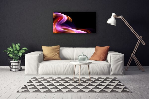 Obraz na plátne Abstrakcie vlna umenie 100x50 cm