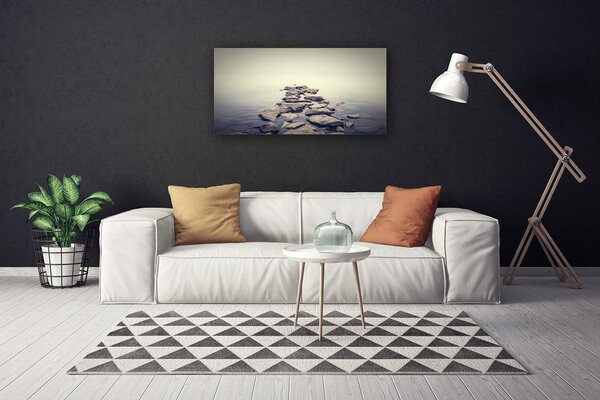 Obraz na plátne Kamene voda príroda 100x50 cm