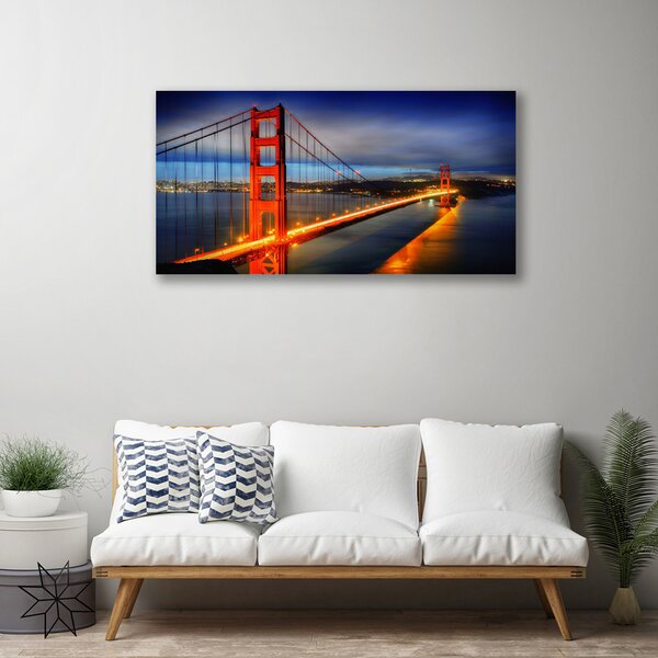 Obraz na plátne Most architektúra 100x50 cm
