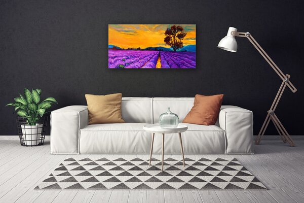 Obraz na plátne Pole príroda 100x50 cm