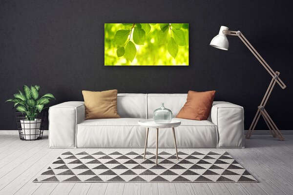 Obraz na plátne Listy 100x50 cm