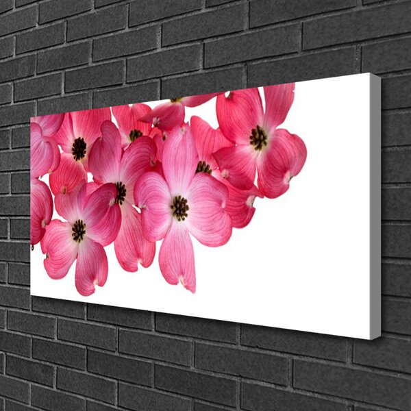Obraz na plátne Kvety 100x50 cm