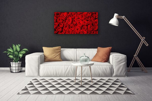 Obraz na plátne Ruže 100x50 cm