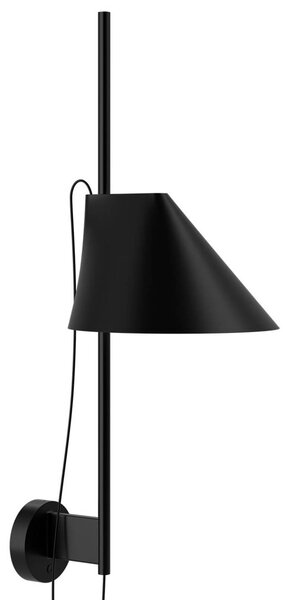 Louis Poulsen Yuh – nástenné LED svietidlo, čierne